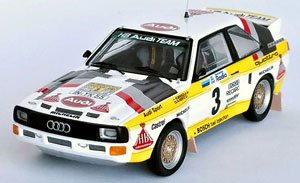 Audi Sports Quattro 1985 Rally Sweden 4th #3 Hannu Mikkola / Arne Hertz (Diecast Car)