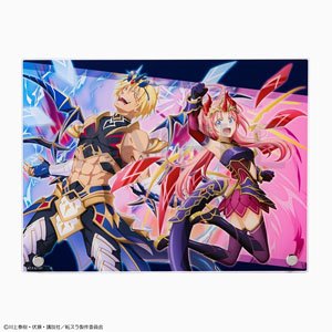 That Time I Got Reincarnated as a Slime: The Saga of How the Demon Lord and Dragon Founded a Nation Acrylic Board Veldora & Milim (Anime Toy)