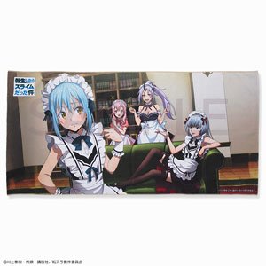 That Time I Got Reincarnated as a Slime: The Saga of How the Demon Lord and Dragon Founded a Nation Portrait Bath Towel Rimuru Dislikes the Maid`s Outfit and the Three are Satisfied (Anime Toy)