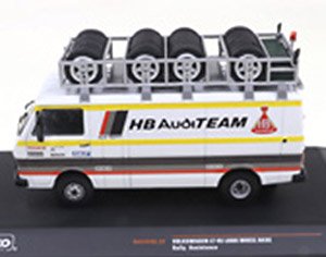 VW LT 45 LWB ラリーアシスタントカー 「HB Audi Team」 (ミニカー)