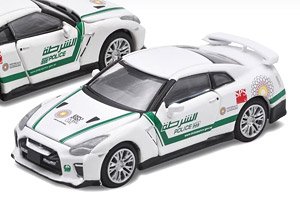 2020 Nissan GT-R Dubai Police Car (Expo 2020 Livery) (Diecast Car)