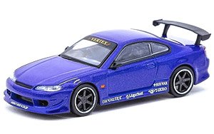 VERTEX Nissan Silvia S15 Blue Metallic (ミニカー)