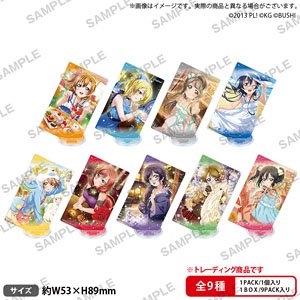ラブライブ！スクールアイドルフェスティバル トレーディングスクエアアクリルスタンド μ`s お誕生日 ver. (9個セット) (キャラクターグッズ)
