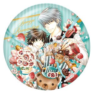 [Junjo Romantica: Pure Romance] Metallic Can Badge 01 Akihiko Usami & Misaki Takahashi (Anime Toy)