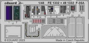 F-35A ズームエッチングパーツ (タミヤ用) (プラモデル)