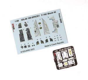 F-16C Block 42 from 2006 Space (for Kinetic) (Plastic model)