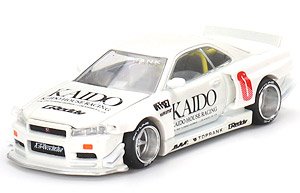 Nissan スカイライン GT-R R34 Kaido Works V2 (右ハンドル) (ミニカー)