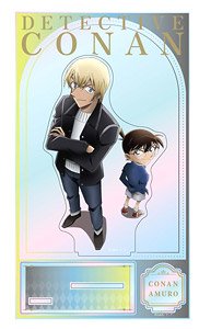 Detective Conan Aurora Acrylic Stand Conan & Amuro (Anime Toy)