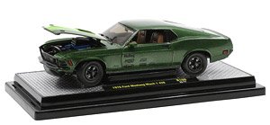 1970 Ford Mustang Mach 1 428 - Gloss Green Metallic (ミニカー)