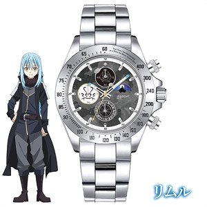 [That Time I Got Reincarnated as a Slime the Movie: Scarlet Bond] Chronograph Watch Rimuru Silhouette (Anime Toy)