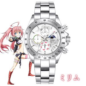 [That Time I Got Reincarnated as a Slime the Movie: Scarlet Bond] Chronograph Watch Milim Silhouette (Anime Toy)