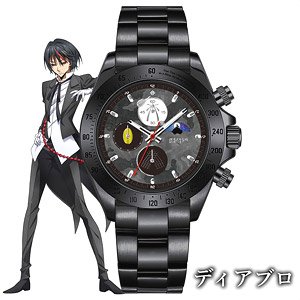 [That Time I Got Reincarnated as a Slime the Movie: Scarlet Bond] Chronograph Watch Diablo Silhouette (Anime Toy)