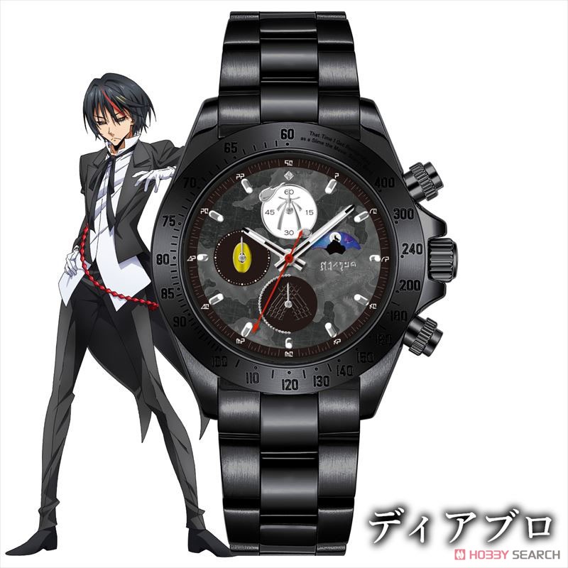 [That Time I Got Reincarnated as a Slime the Movie: Scarlet Bond] Chronograph Watch Diablo Silhouette (Anime Toy) Item picture1