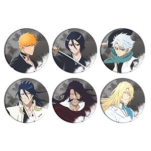 缶バッジ 「BLEACH 千年血戦篇」 15 戦闘ver. ボックス (描き下ろし) (6個セット) (キャラクターグッズ)