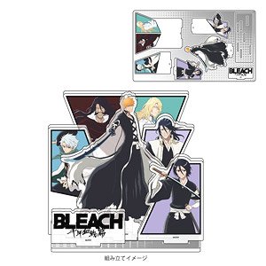 プレミアム アクリルジオラマプレート 「BLEACH 千年血戦篇」 02 集合デザイン 戦闘ver. (描き下ろし) (キャラクターグッズ)