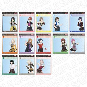 ラブライブ！虹ヶ咲学園スクールアイドル同好会 SNS風クリアスナップ ロックファッション ver (13個セット) (キャラクターグッズ)