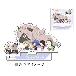 アクリルフィギュアプレート 「夏目友人帳」 01 集合デザイン (犬の会) (公式イラスト) (キャラクターグッズ)