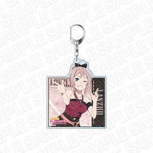 ラブライブ！虹ヶ咲学園スクールアイドル同好会 デカキーホルダー 鐘嵐珠 ロックファッション ver (キャラクターグッズ)