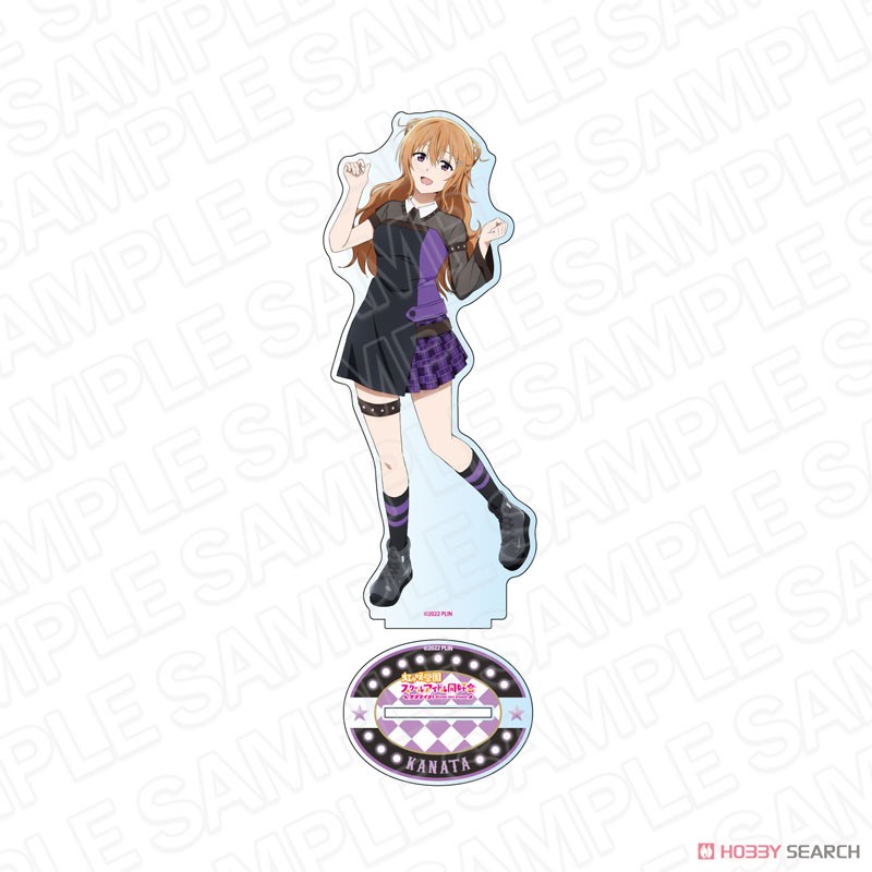 ラブライブ！虹ヶ咲学園スクールアイドル同好会 デカアクリルスタンド 近江彼方 ロックファッション ver (キャラクターグッズ) 商品画像1