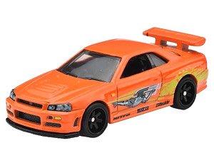 Hot Wheels The Fast and the Furious - Nissan Skyline GT-R (BNR34) (Toy)