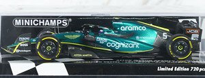 アストン マーティン アラムコ コグニザント フォーミュラ ワン チーム AMR22 セバスチャン・ベッテル アブダビGP 2022 ラストレース (ミニカー)