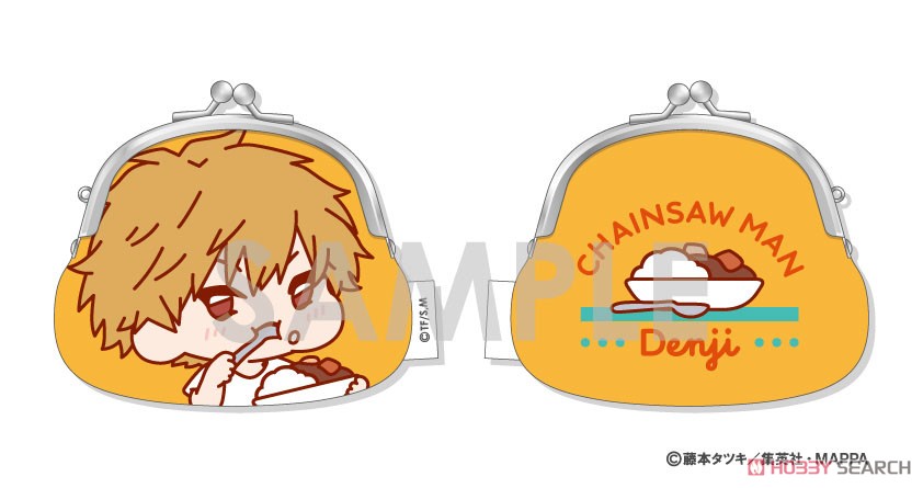 Chainsaw Man Mogu Mogu Gamaguchi Pouch 1. Denji (Anime Toy) 商品画像1
