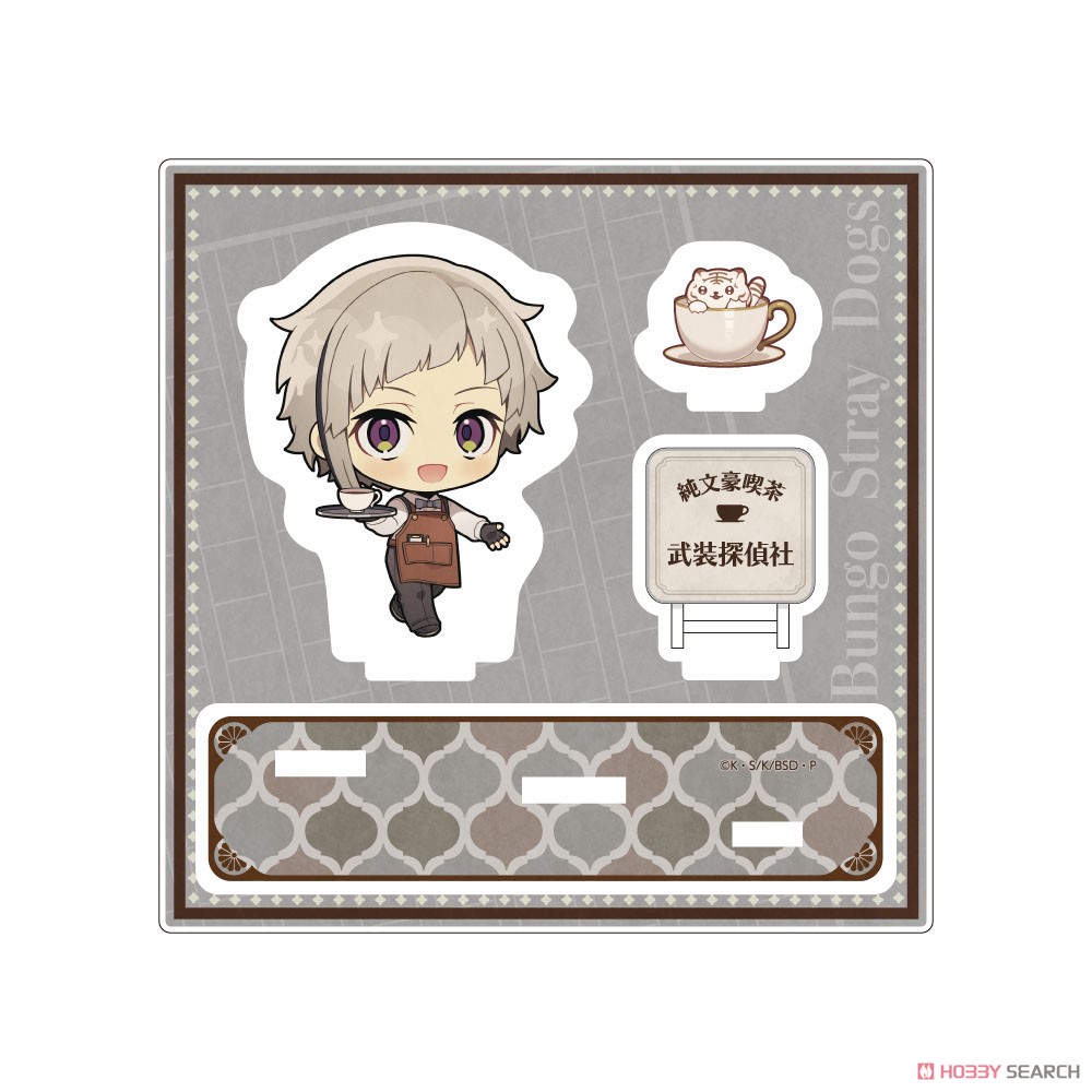 文豪ストレイドッグス ミニアクリルジオラマ 純文豪喫茶ver. 中島敦 (キャラクターグッズ) 商品画像1