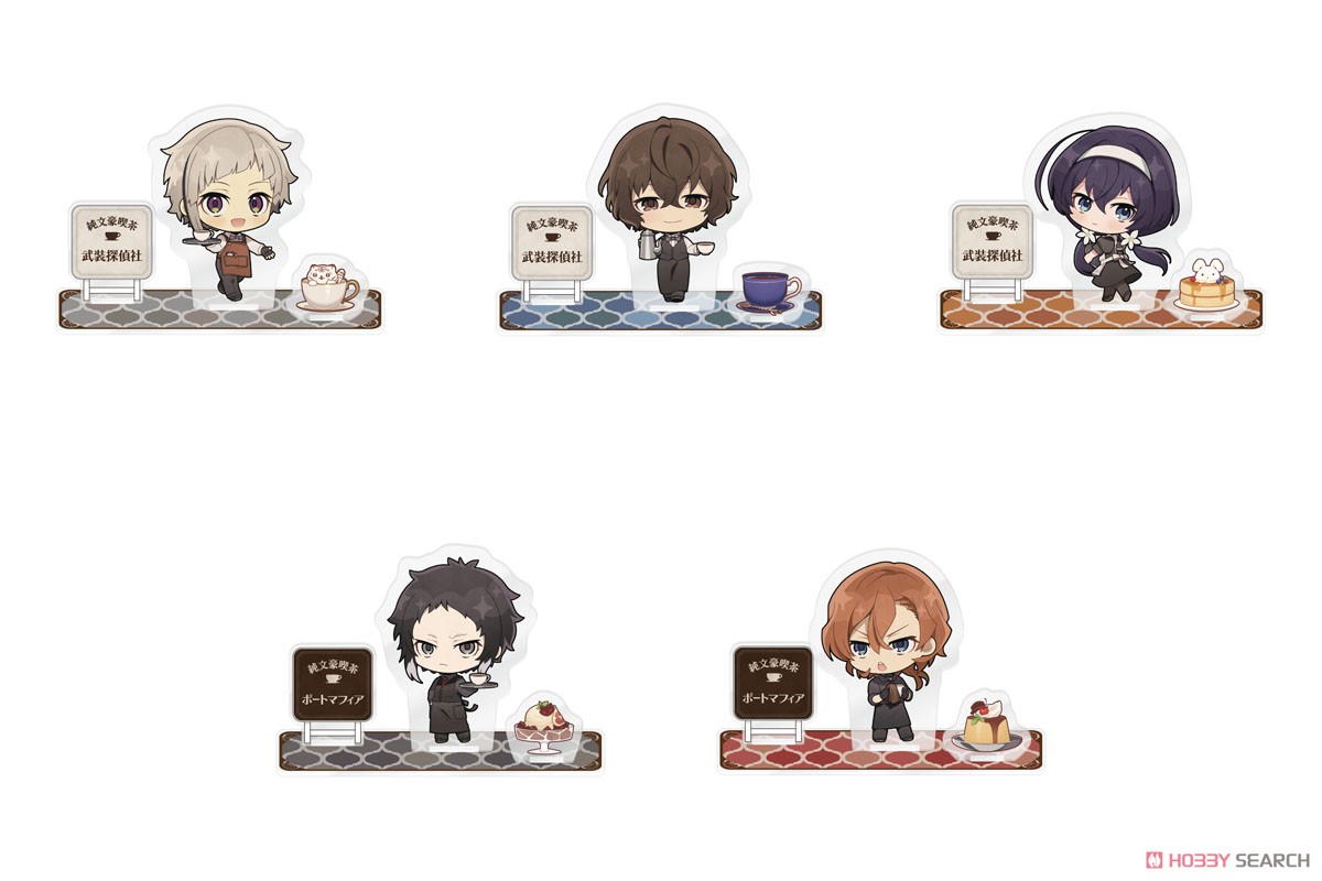 文豪ストレイドッグス ミニアクリルジオラマ 純文豪喫茶ver. 中島敦 (キャラクターグッズ) その他の画像1
