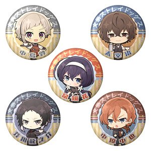 文豪ストレイドッグス トレーディング缶バッジ 純文豪喫茶ver. (5個セット) (キャラクターグッズ)