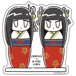 CAPCOM×B-SIDE LABELステッカー モンスターハンター ヒノエ&ミノト こけしver (キャラクターグッズ)