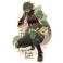 CAPCOM×B-SIDE LABELステッカー モンスターハンター ウツシ教官(桜) (キャラクターグッズ) 商品画像1 サムネイル