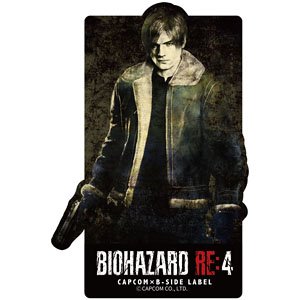 CAPCOM×B-SIDE LABELステッカー バイオハザード RE:4 レオン・S・ケネディ (キャラクターグッズ)