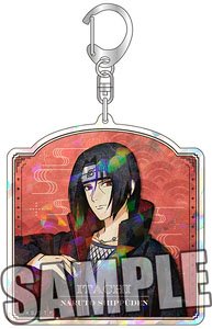 NARUTO -ナルト- 疾風伝 ホログラムアクリルキーホルダー 「うちはイタチ」 (キャラクターグッズ)