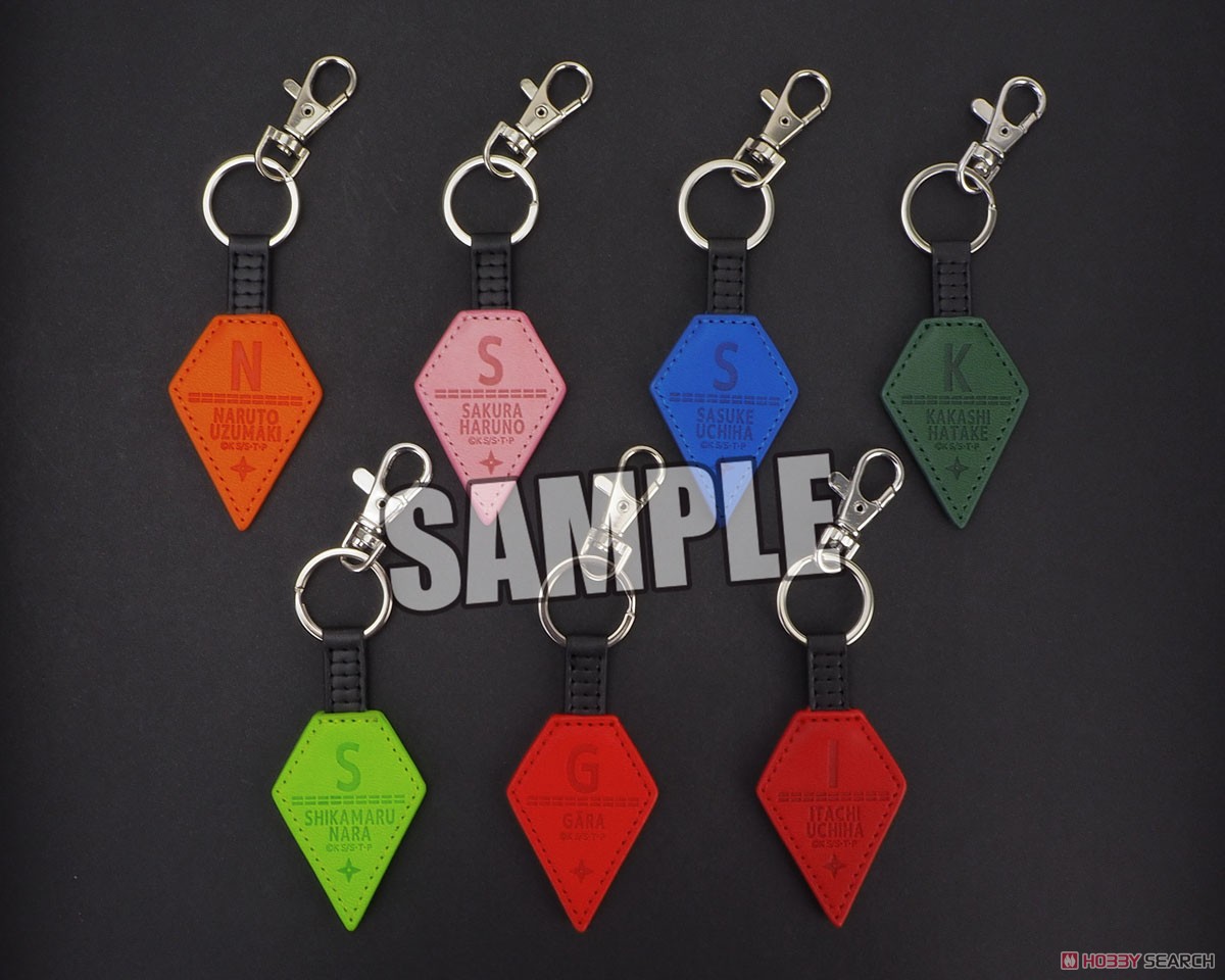 Naruto: Shippuden Synthetic Leather Key Ring [Sasuke Uchiha] (Anime Toy) Other picture2