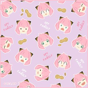 Spy x Family Mini Towel Vol.2 B Anya (Repeating Pattern) (Anime Toy)