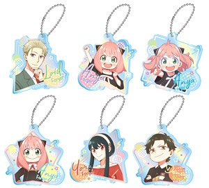 Spy x Family Aurora Key Chain (Set of 6) (Anime Toy)