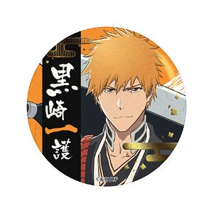 BLEACH 千年血戦篇 箔押し和紙缶バッジ 黒崎一護 (キャラクターグッズ)