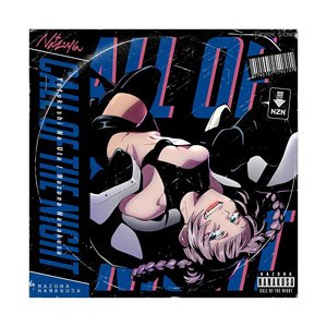 Call of the Night Nazuna Record Jacket Sticker (Anime Toy)