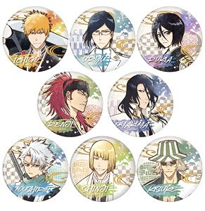 Bleach: Thousand-Year Blood War Vintage Series Can Badge (Set of 8) (Anime Toy)