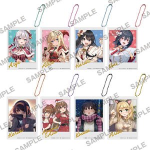 角川スニーカー文庫 聖なる夜のメリー☆コンサート！ トレーディングフォト風アクリルカードキーホルダー (単品) (キャラクターグッズ)