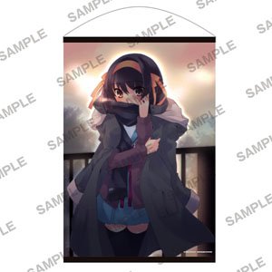 角川スニーカー文庫 聖なる夜のメリー☆コンサート！ B2タペストリー 『涼宮ハルヒシリーズ』 涼宮ハルヒ (キャラクターグッズ)