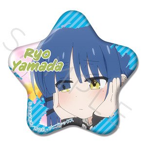 Bocchi the Rock! Star Shaped Can Badge C Ryo Yamada (Anime Toy)