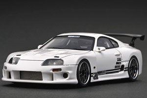 TOP SECRET GT300 Supra (JZA80) White (ミニカー)