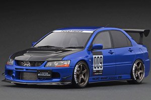 Mitsubishi Lancer Evolution IX (CT9A) Blue (Diecast Car)