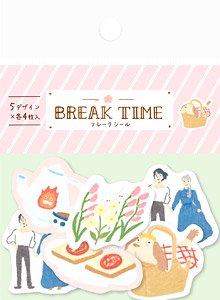 ハウルの動く城 和紙フレークシール BREAK TIME flower (キャラクターグッズ)