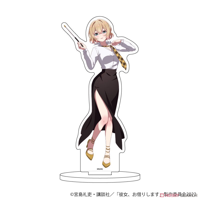 キャラアクリルフィギュア 「彼女、お借りします」 15 七海麻美 教師ver. (描き下ろしイラスト) (キャラクターグッズ) 商品画像1