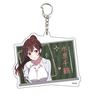 Big Acrylic Key Ring [Rent-A-Girlfriend] 09 Chizuru Mizuhara Teacher Ver. (Especially Illustrated) (Anime Toy)