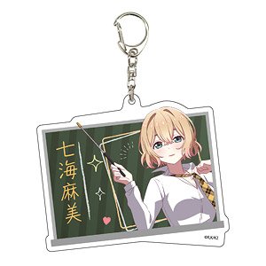 Big Acrylic Key Ring [Rent-A-Girlfriend] 10 Mami Nanami Teacher Ver. (Especially Illustrated) (Anime Toy)