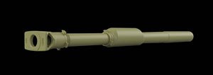 G5 Howitzer Barrel for G6 `Rhino` (Plastic model)