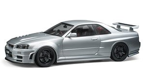 NISSAN GT-R Z-tune SILVER (RB26エンジン付き) (ミニカー)